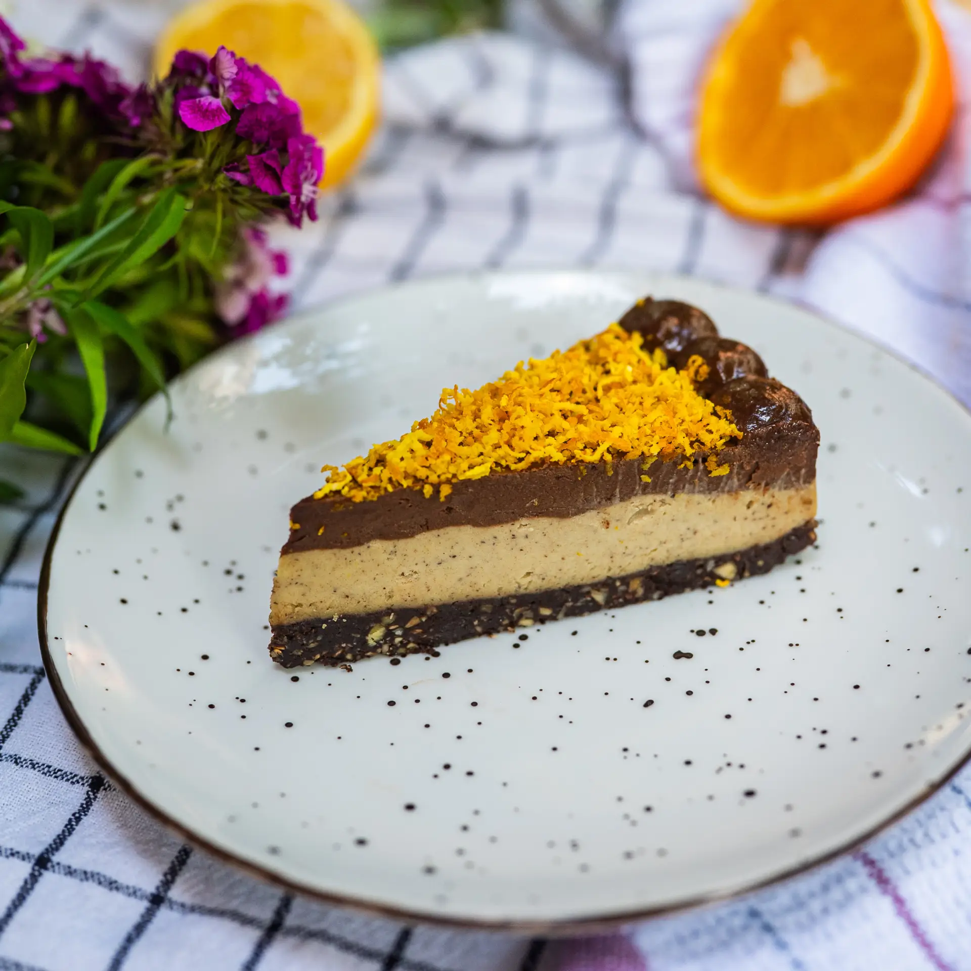 Čoko oranž - ukusna i zdrava torta, parče torte 125g