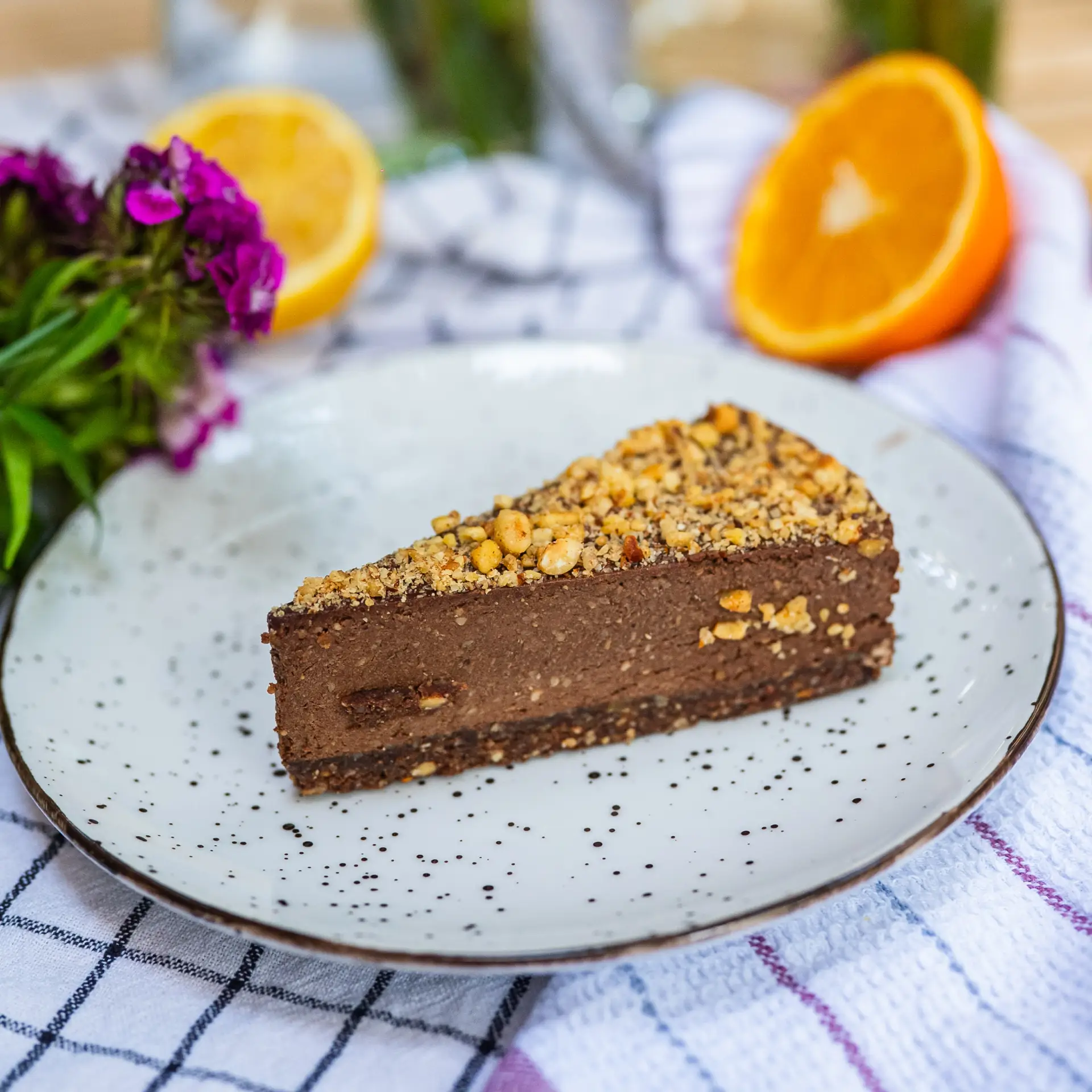 Čokolada na kvadrat - ukusna i zdrava torta, parče torte 125g