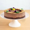 Keto čokolada na kvadrat - torta za dijabetičare, cela torta