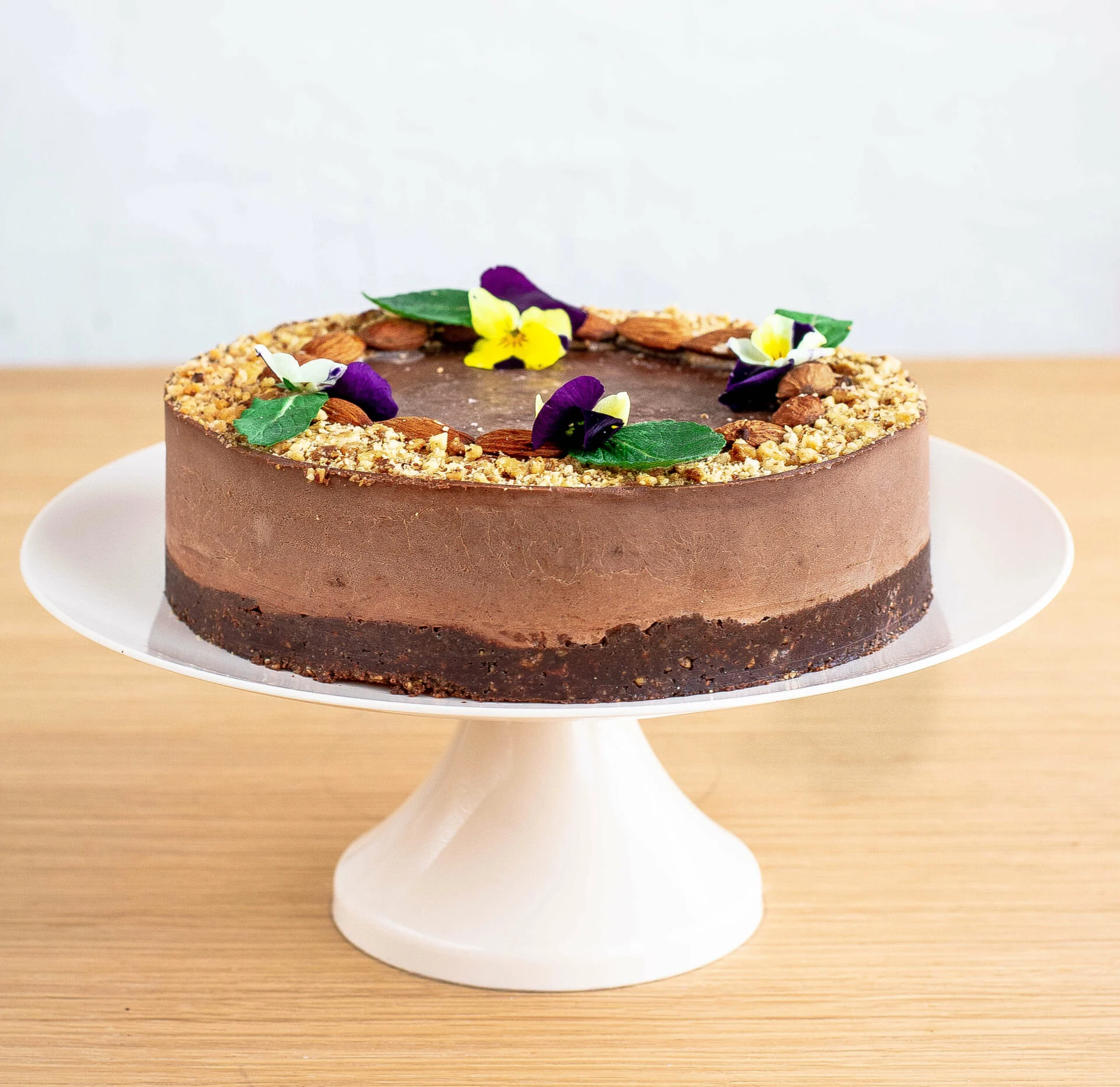 Keto čokolada na kvadrat - torta za dijabetičare, cela torta