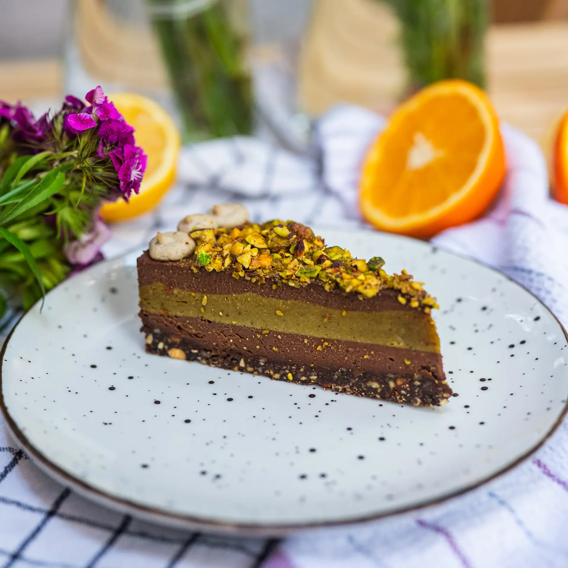 Čoko pistać - ukusna i zdrava torta, parče torte 125g